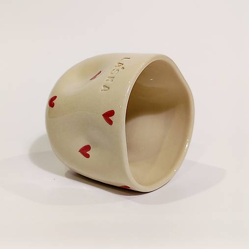 Šálka srdiečková LÁSKA