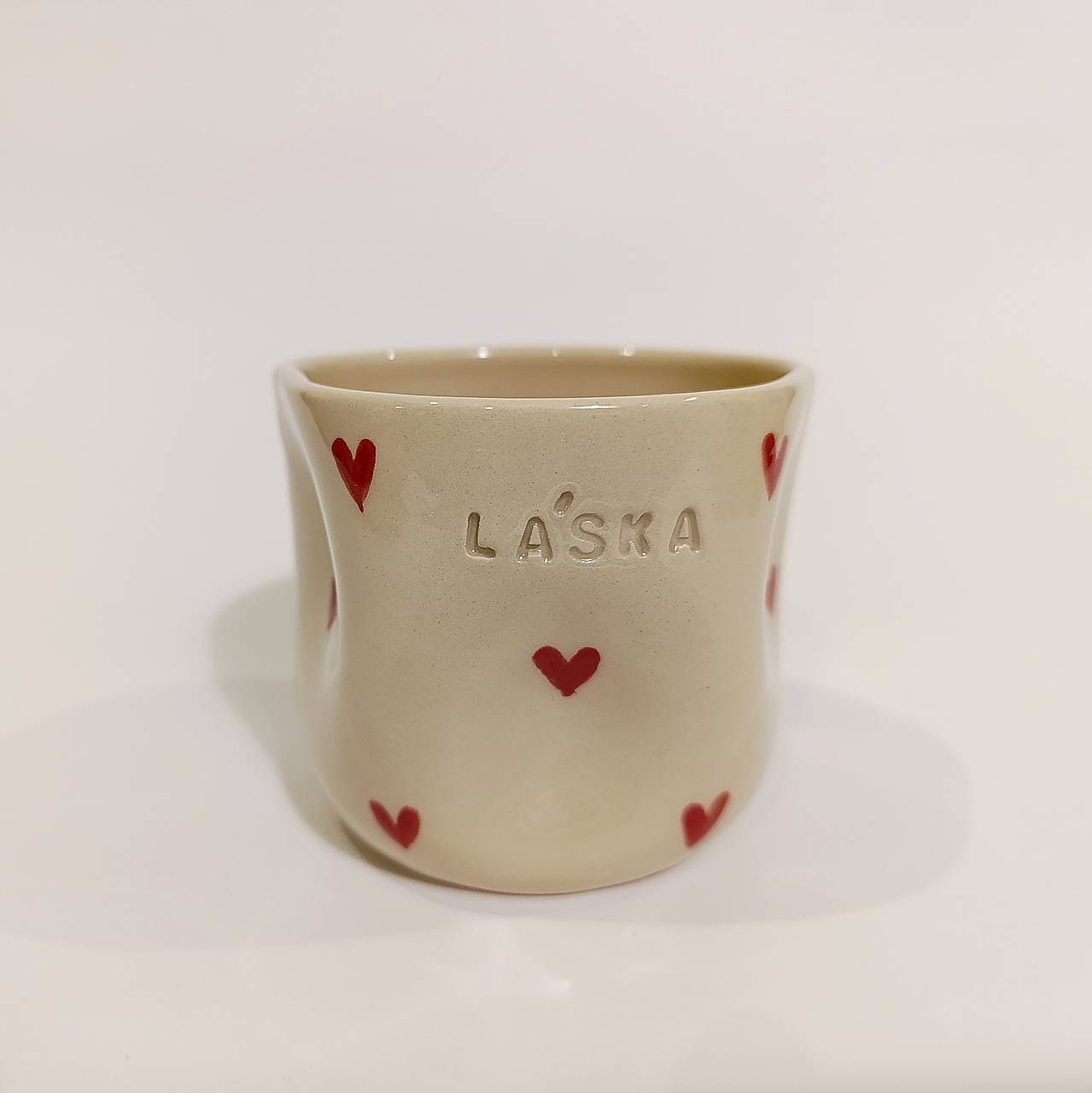 Šálka srdiečková LÁSKA