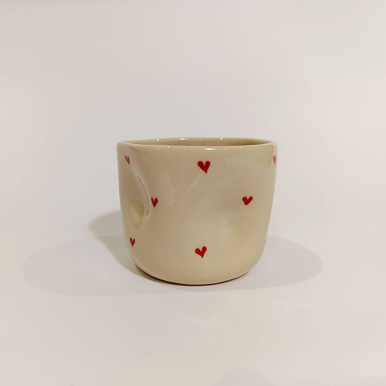 Šálka srdiečková tvarovaná