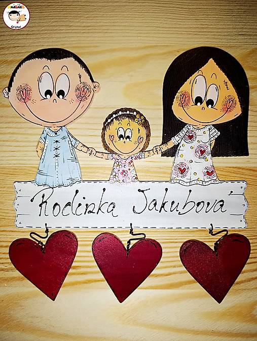 Tabuľky - Menovka - rodinka - 18150440_