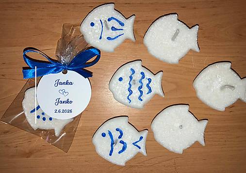 Džemy - Svadba u rybárov Darčeky pre hostí Rybičky s vôňou oceánu. - 18148663_