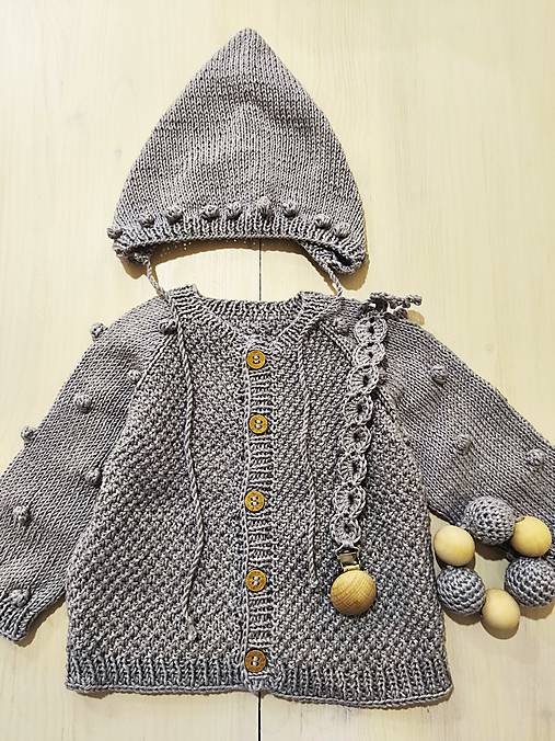 Detské súpravy - Škriatkovský set - bavlna/bambus - 18148872_