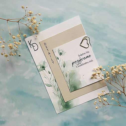 Papiernictvo - Svadobné oznámenie S056 - 18150494_