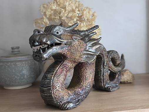 Sochy - Soška Imperiálny DRAK - 18148898_