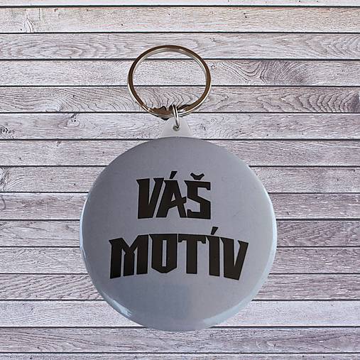 Personalizovaný prívesok so zrkadlom – na mieru