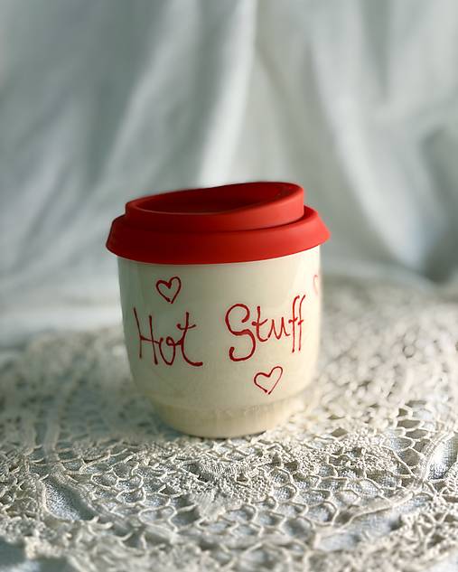 Keramický travel cup Hot Stuff
