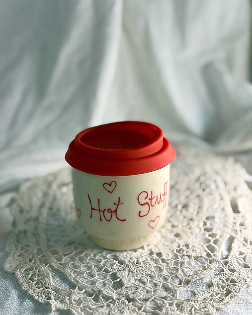 Keramický travel cup Hot Stuff
