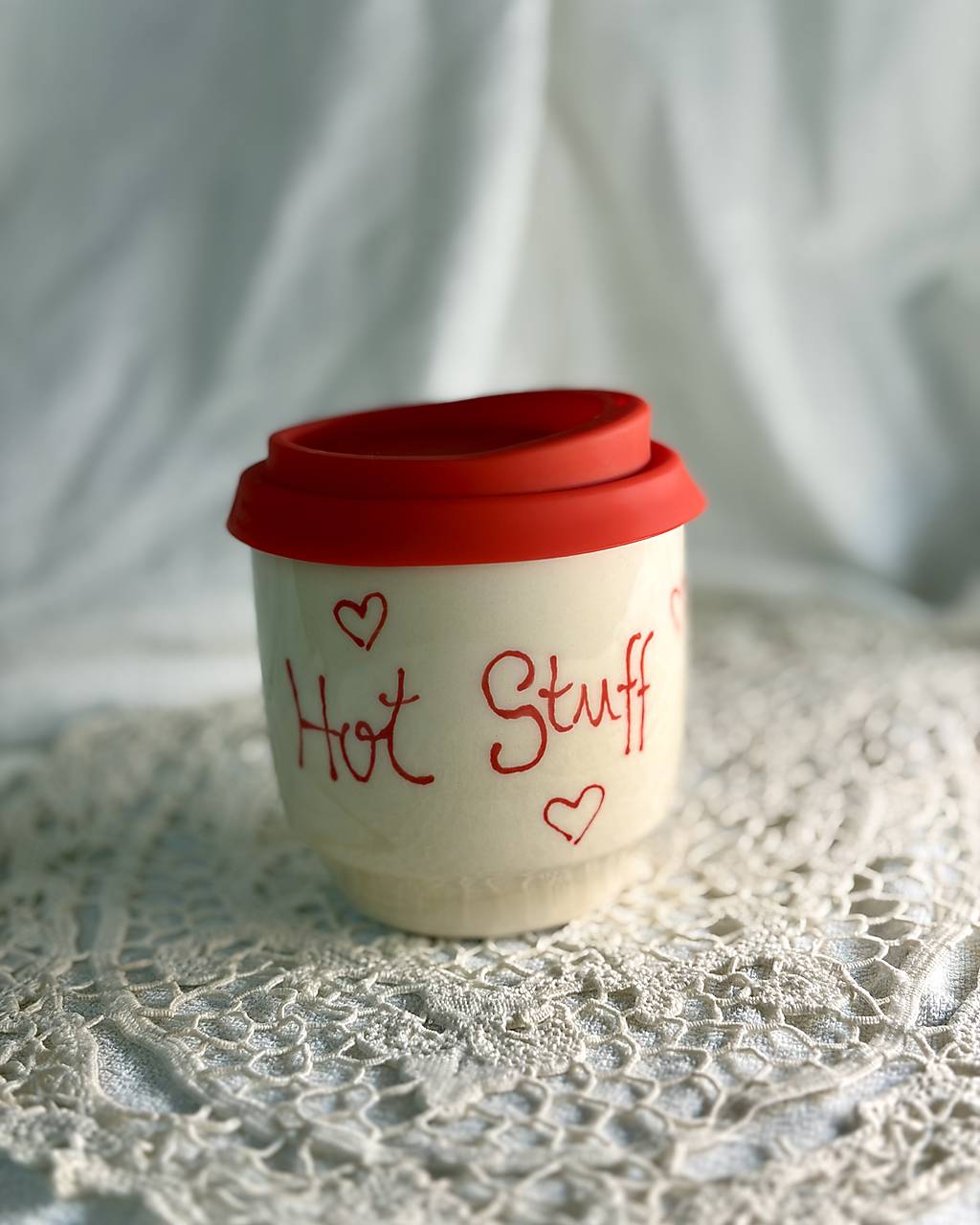Keramický travel cup Hot Stuff