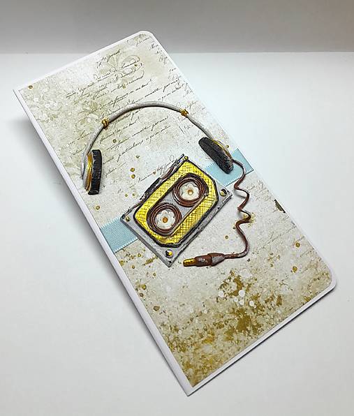 Papiernictvo - Blahoželanie / pohľadnica ... s kazetou - 18152354_