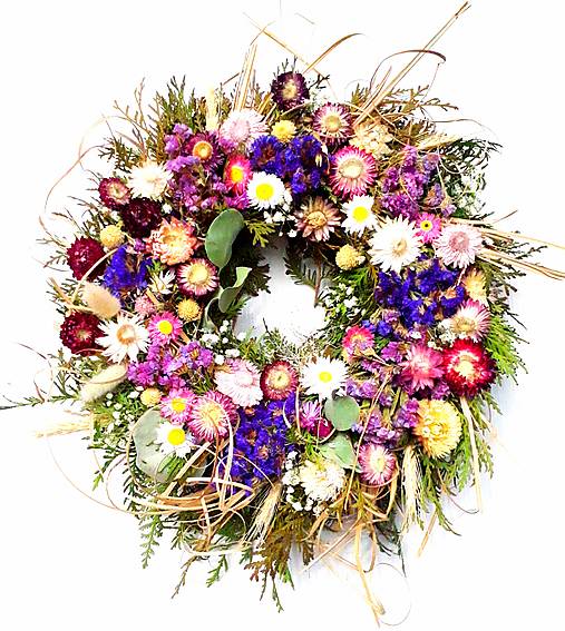 Dekorácie - Prírodný veniec - 18152967_