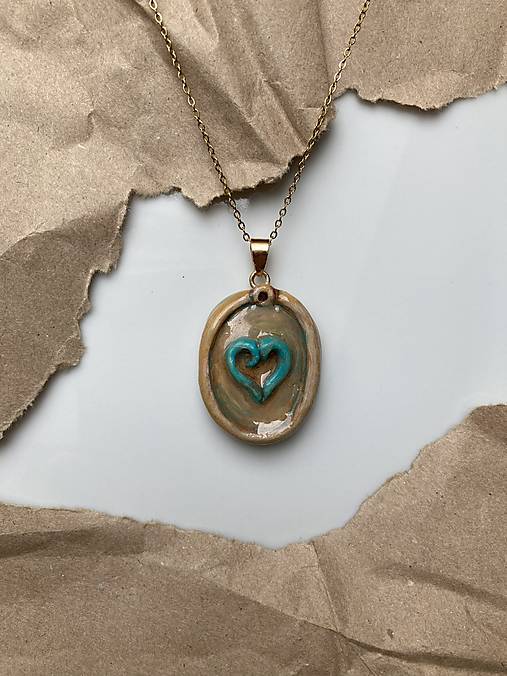 Náhrdelníky - Tyrkysové - 18151471_