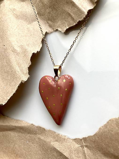 Náhrdelníky - Zaľúbené bodky - 18151589_