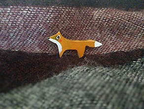 Brošne - Líšková broška. - 18150951_