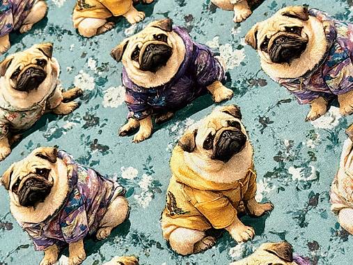 100% BAVLNA 3D/ MOPS