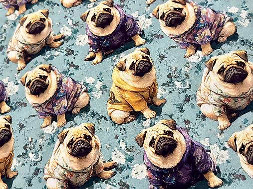 100% BAVLNA 3D/ MOPS