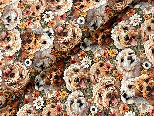 100% BAVLNA 3D/ PSÍKY