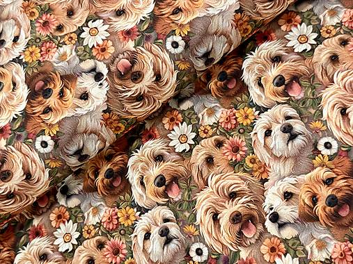 100% BAVLNA 3D/ PSÍKY