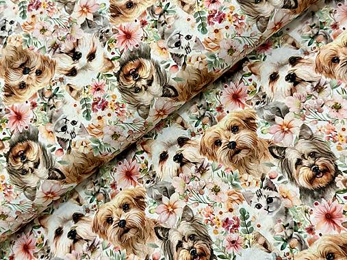 100% BAVLNA 3D/ YORKSCHIRE TERIER