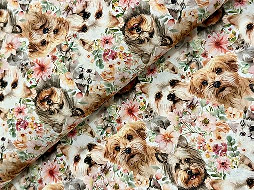 100% BAVLNA 3D/ YORKSCHIRE TERIER