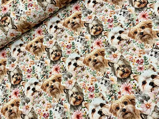 100% BAVLNA 3D/ YORKSCHIRE TERIER