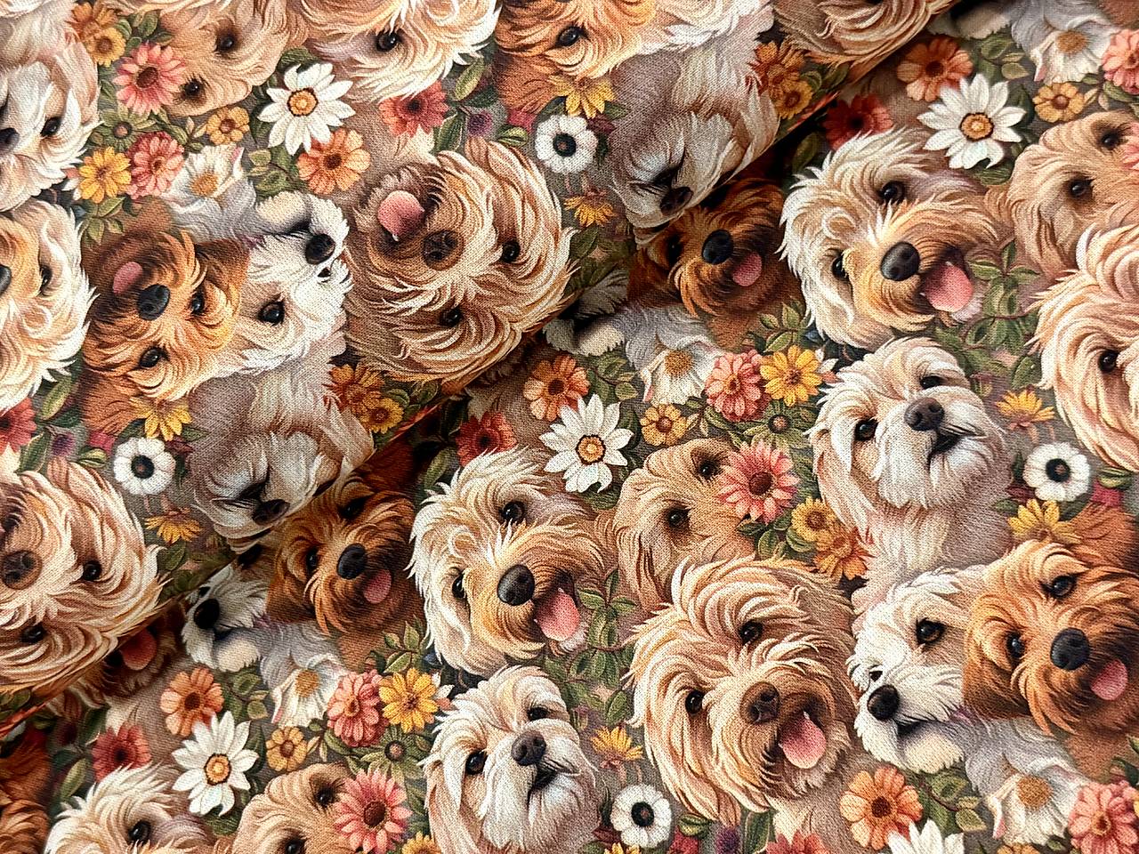 100% BAVLNA 3D/ PSÍKY