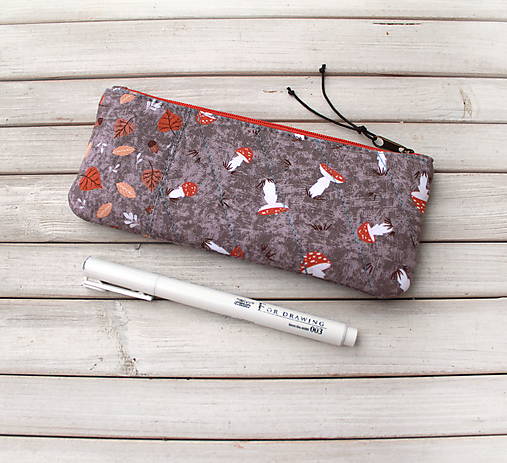 Taštičky - Peračník Muchotrávky - 18152549_