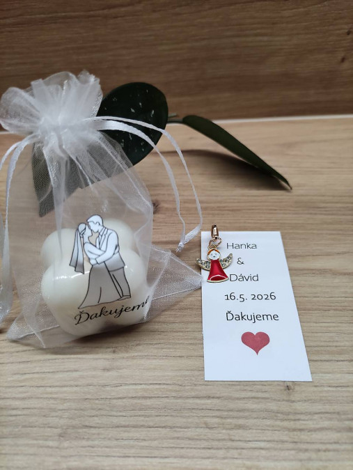 Darčeky pre svadobných hostí