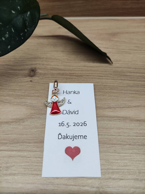 Darčeky pre svadobných hostí