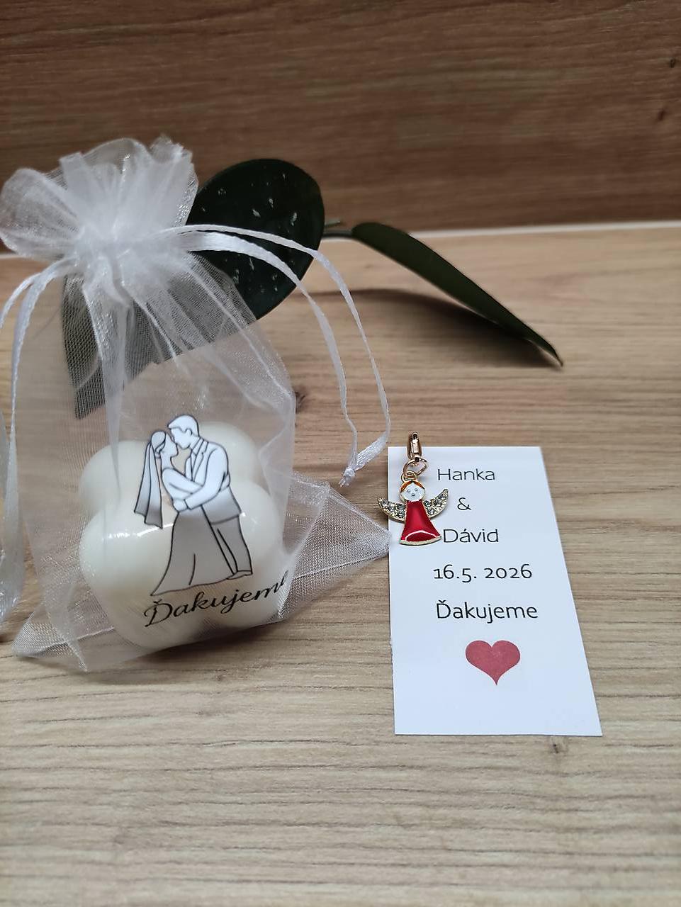 Darčeky pre svadobných hostí