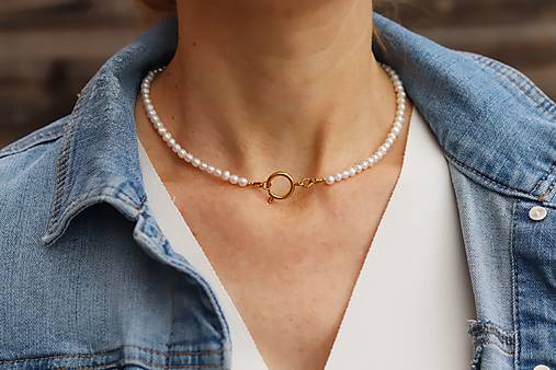 Perlový náhrdelník