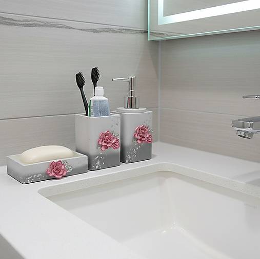 Nádoby - Kúpeľňový set - 18152764_