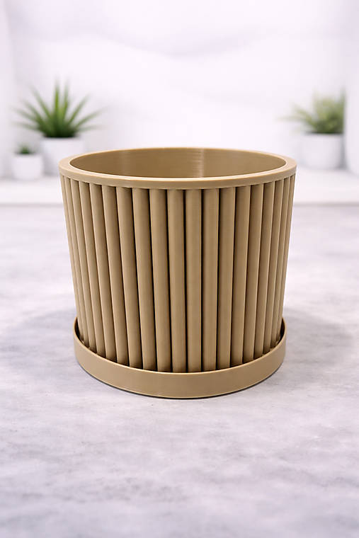 Moderný 3D kvetináč VERTI