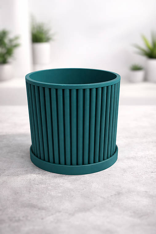 Moderný 3D kvetináč VERTI