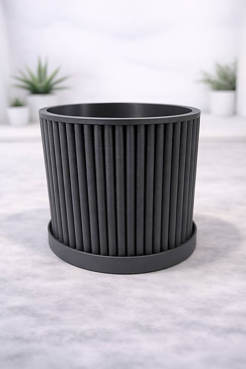 Moderný 3D kvetináč VERTI
