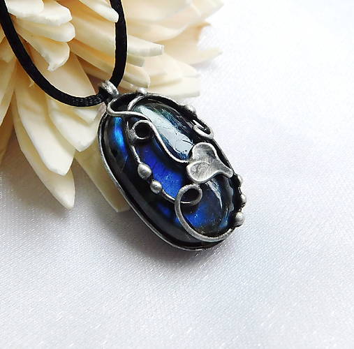 Náhrdelníky - Prívesok s labradoritom ╚AFRICA╔ - 18156380_