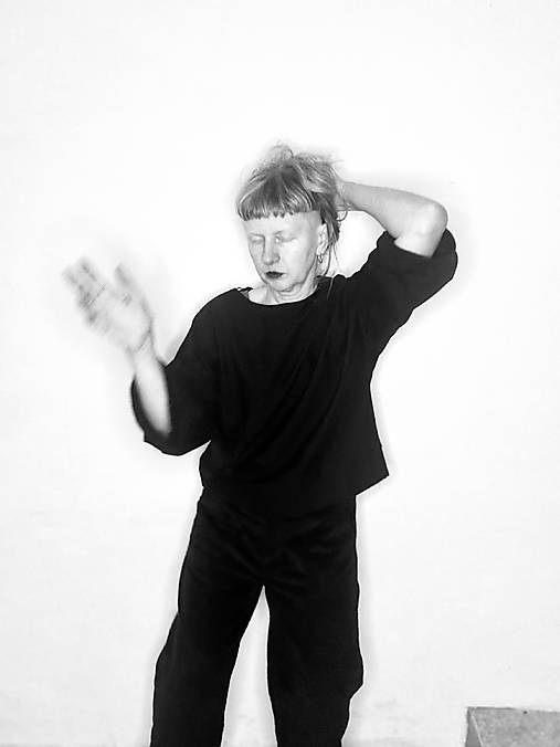 mikina z teplakoviny 'black'