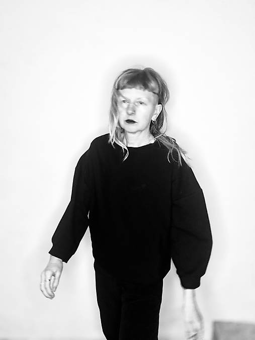 mikina z teplakoviny 'black'