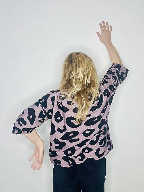 mikina z teplakoviny 'leo'