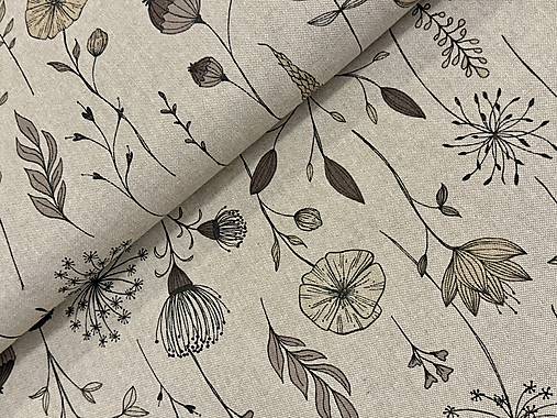 BAVLNA DEKOR / TRÁVA NA REŽNOM PLATNE