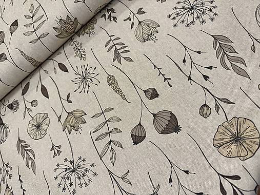 BAVLNA DEKOR / TRÁVA NA REŽNOM PLATNE