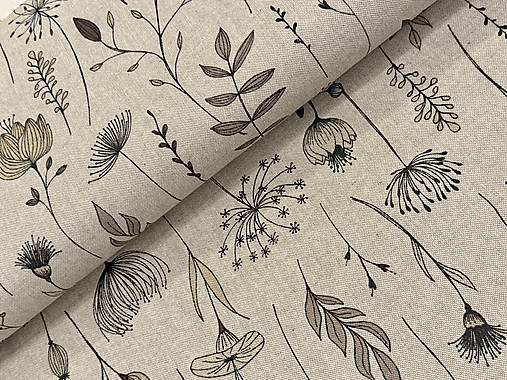 BAVLNA DEKOR / TRÁVA NA REŽNOM PLATNE