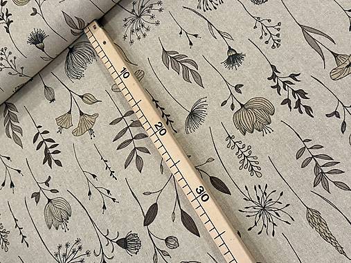 BAVLNA DEKOR / TRÁVA NA REŽNOM PLATNE