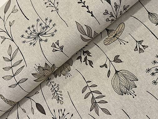 BAVLNA DEKOR / TRÁVA NA REŽNOM PLATNE