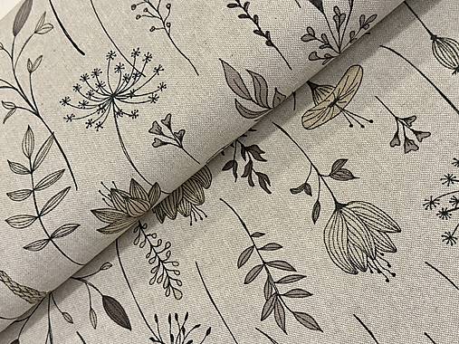 BAVLNA DEKOR / TRÁVA NA REŽNOM PLATNE