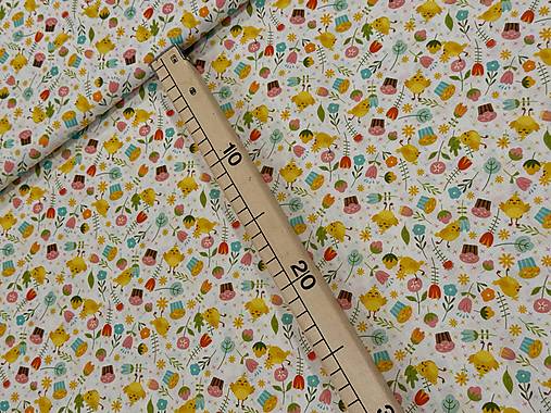 100% BAVLNA /VEĽKA NOC/KURATKA