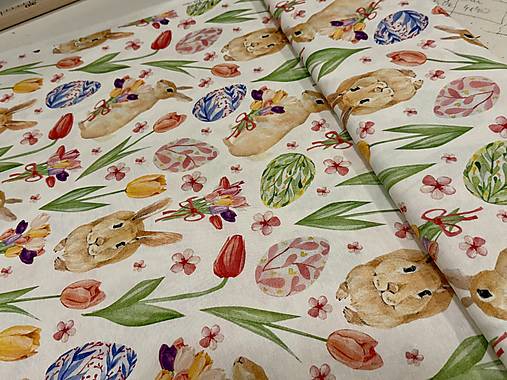 BAVLNA DEKOR / VEĽKA NOC/ZAJACE