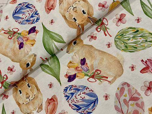 BAVLNA DEKOR / VEĽKA NOC/ZAJACE