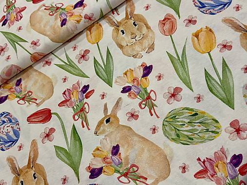 BAVLNA DEKOR / VEĽKA NOC/ZAJACE