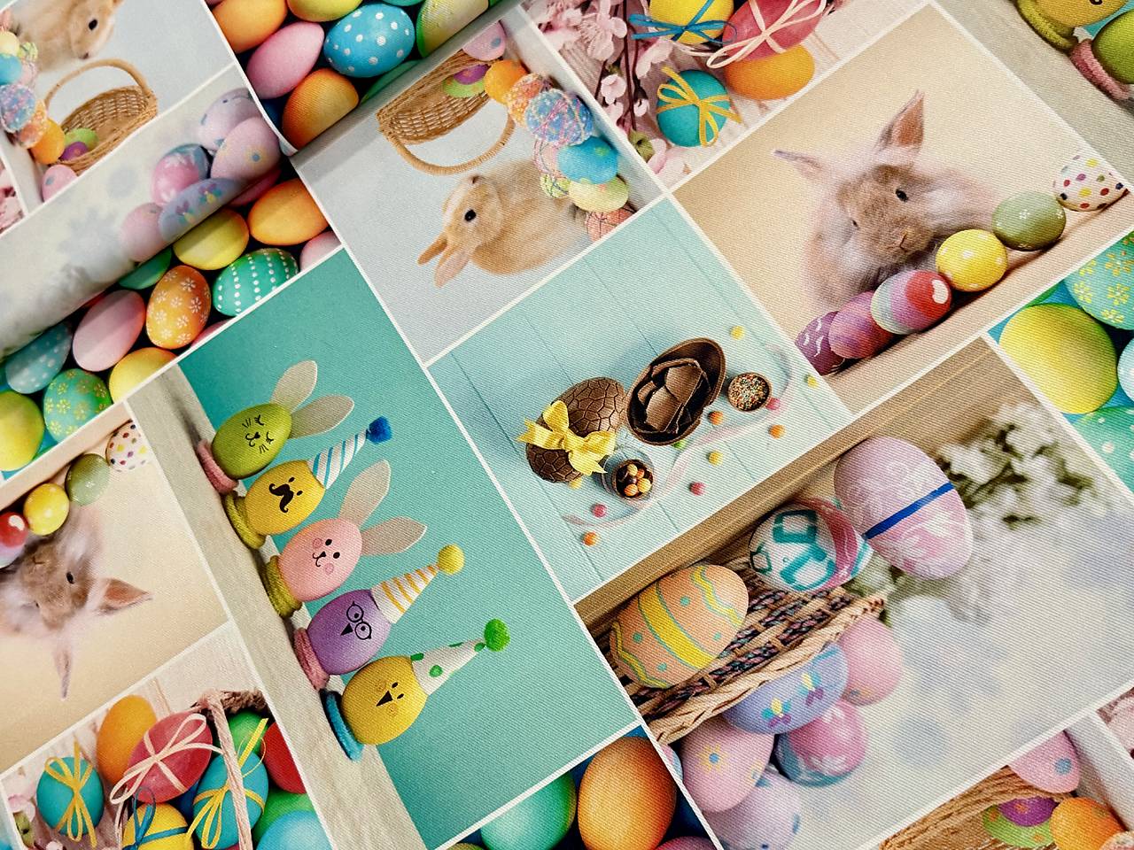 100% BAVLNA FRANCUZSKO/ VEĽKÁ NOC