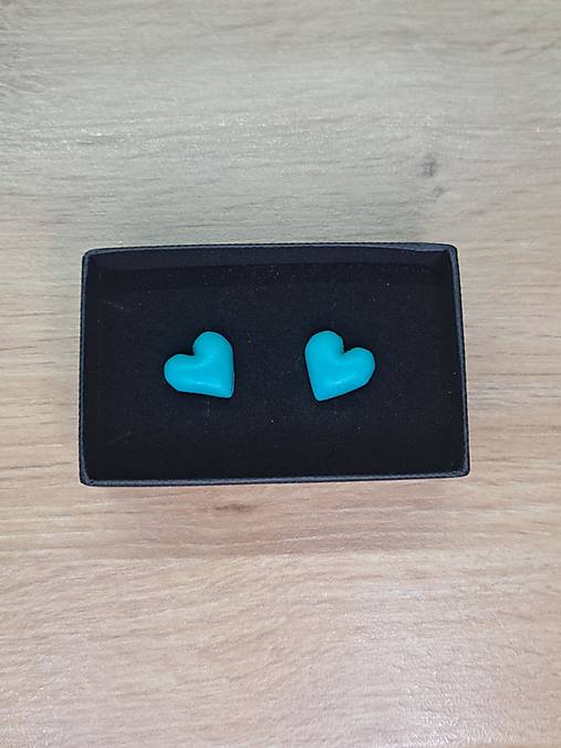 Srdiečka tyrkysové